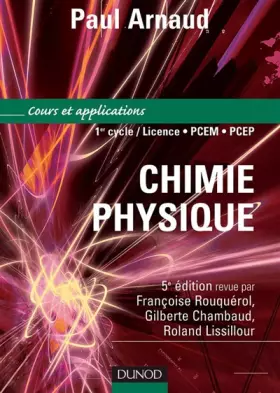 Couverture du produit · Chimie physique : Cours et exercices corrigés