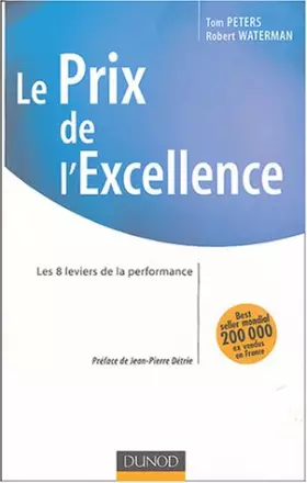 Couverture du produit · Le Prix de l'Excellence