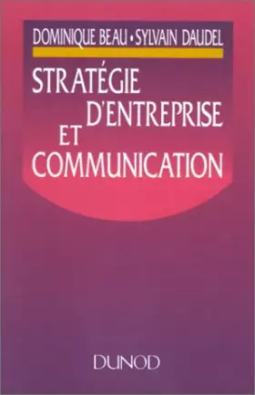 Couverture du produit · Stratégie d'entreprise et communication