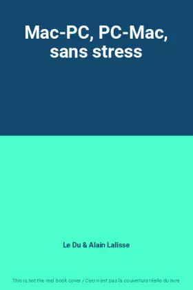 Couverture du produit · Mac-PC, PC-Mac, sans stress