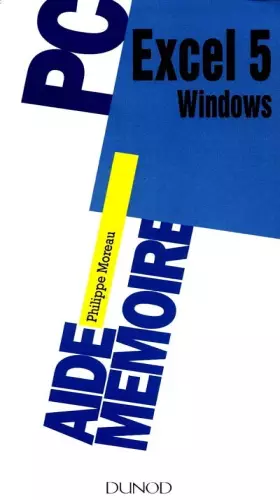 Couverture du produit · Excel 5 Windows