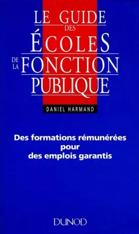 Couverture du produit · Le guide des écoles de la fonction publique