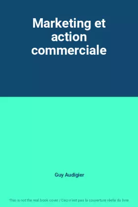 Couverture du produit · Marketing et action commerciale