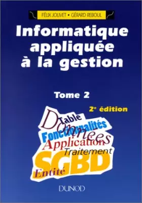 Couverture du produit · Informatique appliquée à la gestion, tome 2, 2ème édition