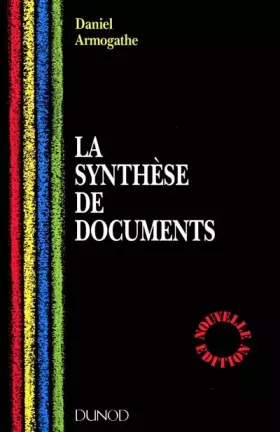 Couverture du produit · LA SYNTHESE DE DOCUMENTS