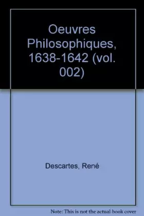 Couverture du produit · OEUVRES PHILOSOPHIQUES. Tome 2