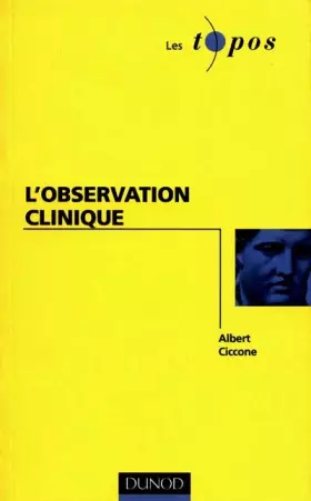 Couverture du produit · L'Observation clinique