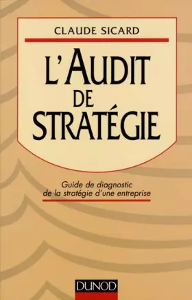 Couverture du produit · L' audit de stratégie