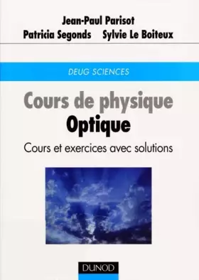 Couverture du produit · Cours de physique : optique