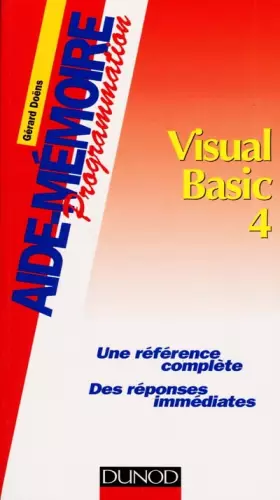 Couverture du produit · Visual Basic 4