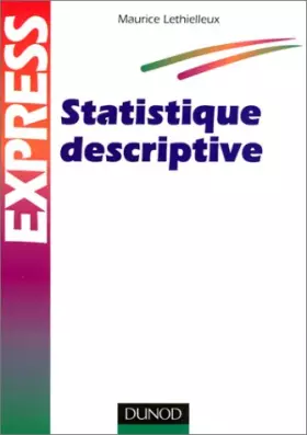 Couverture du produit · Statistique descriptive