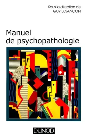 Couverture du produit · Manuel de psychopathologie