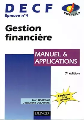 Couverture du produit · DECF4, gestion financière, 7e édition