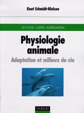 Couverture du produit · Physiologie animale : Adaptation et milieu de vie