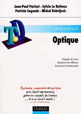 Couverture du produit · TD d'optique