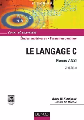 Couverture du produit · Le langage C,  Norme ANSI