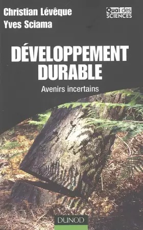 Couverture du produit · Développement durable : Avenirs incertains