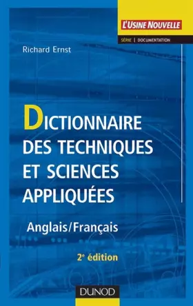 Couverture du produit · Dictionnaire des techniques et sciences appliquées - 2ème édition - Anglais/Français