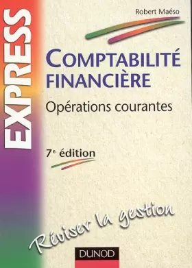 Couverture du produit · Comptabilité financière : Opérations courantes