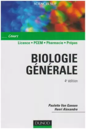 Couverture du produit · Biologie générale