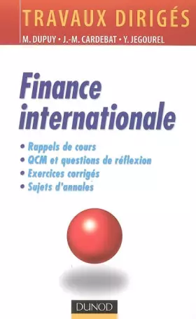 Couverture du produit · TD - Finance internationale