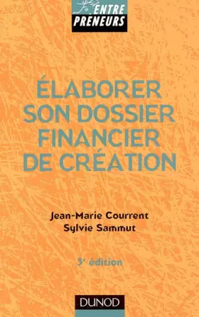 Couverture du produit · Elaborer son dossier financier de création