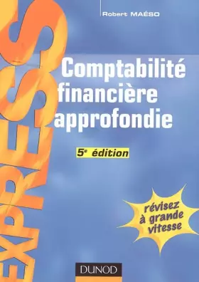 Couverture du produit · Comptabilité financière approfondie