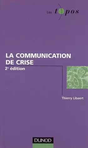 Couverture du produit · La communication de crise