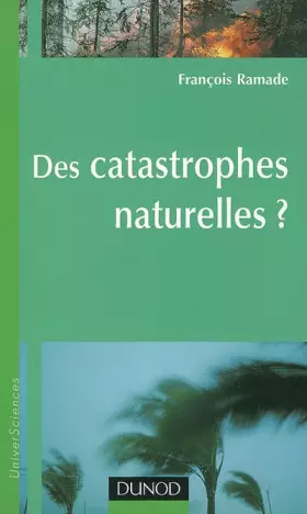 Couverture du produit · Des catastrophes naturelles ?