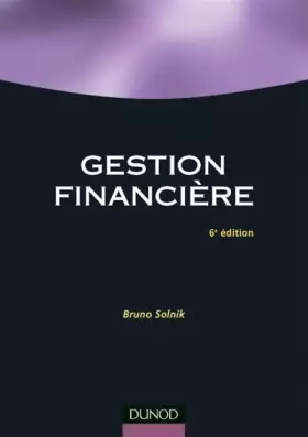 Couverture du produit · Gestion financière - 6ème édition