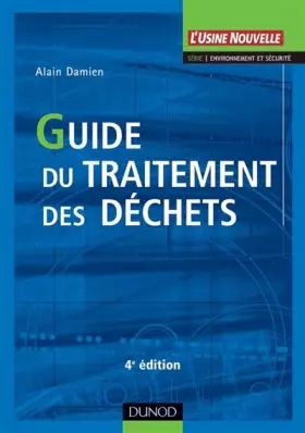 Couverture du produit · Guide du traitement des déchets