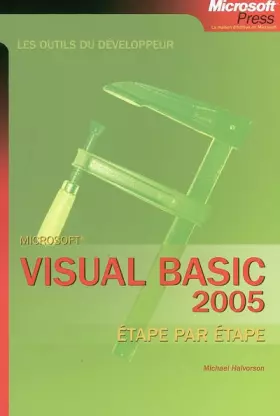 Couverture du produit · Visual Basic 2005 Etape par Etape - Livre+compléments en ligne