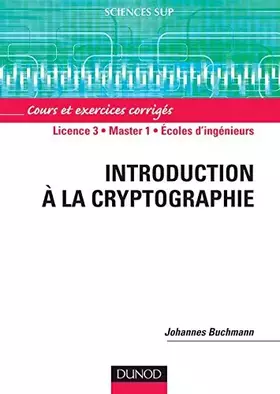 Couverture du produit · Introduction à la cryptographie