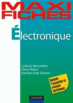 Couverture du produit · Maxi fiches d'électronique