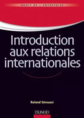 Couverture du produit · Introduction aux relations internationales
