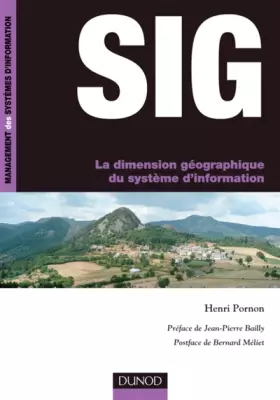 Couverture du produit · SIG La dimension géographique du système d'information