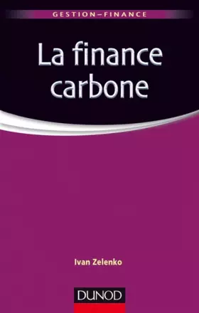 Couverture du produit · La finance carbone