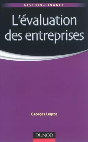 Couverture du produit · L'évaluation des entreprises