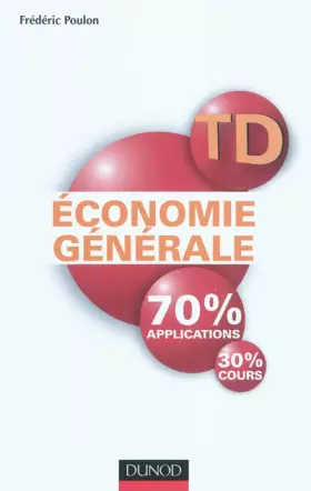 Couverture du produit · TD Économie générale