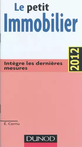 Couverture du produit · Le petit de l'immobilier 2012