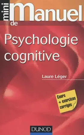 Couverture du produit · Mini manuel de psychologie cognitive