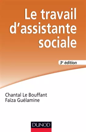 Couverture du produit · Le travail d'assistante sociale