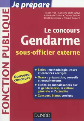 Couverture du produit · Le concours Gendarme sous-officier externe