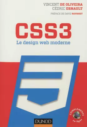 Couverture du produit · CSS3 Le design web moderne