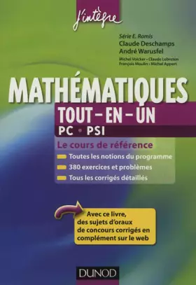 Couverture du produit · Mathématiques tout-en-un PC-PSI - Le cours de référence