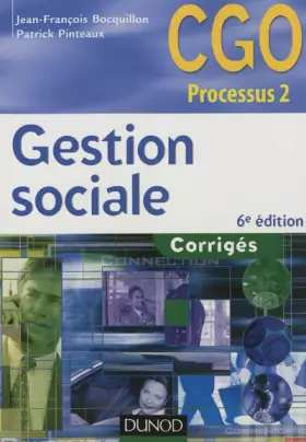 Couverture du produit · Gestion sociale - 6e édition - Corrigés: Corrigés
