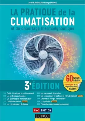 Couverture du produit · La pratique de la climatisation - 3ème édition