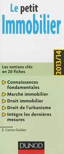 Couverture du produit · Le petit Immobilier