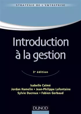 Couverture du produit · Introduction à la gestion - 3e édition