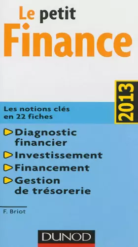 Couverture du produit · Le petit Finance 2013 - 5e ed